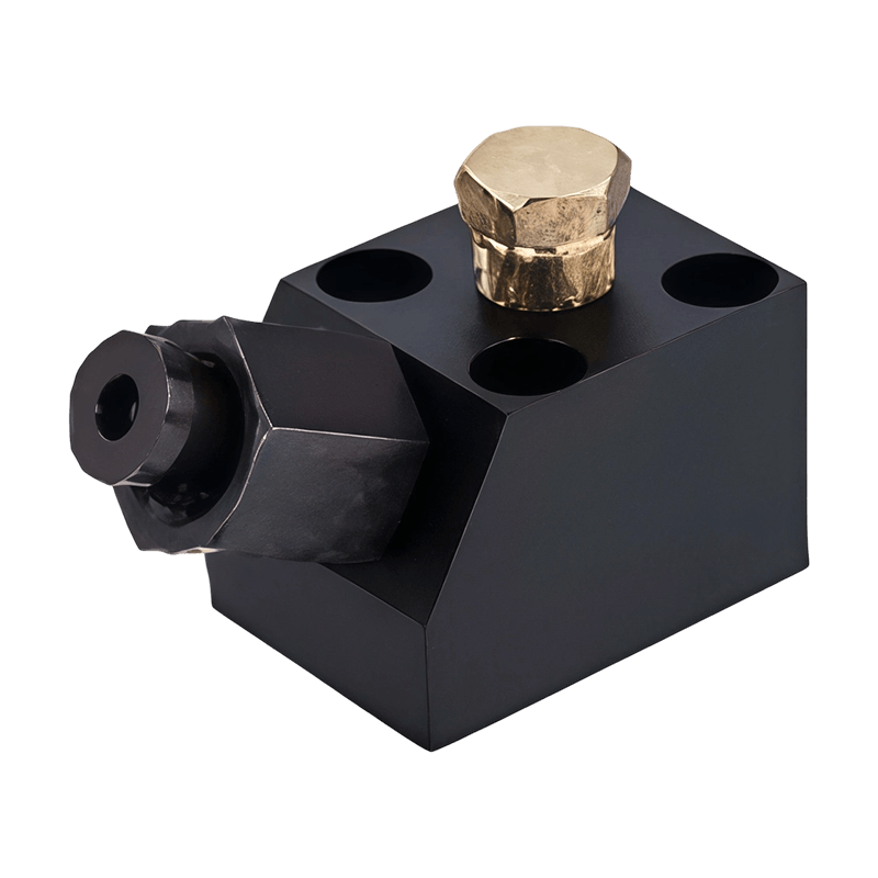 Pressure gauge base